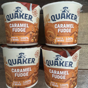 Quaker Caramel Fudge Porridge Pot