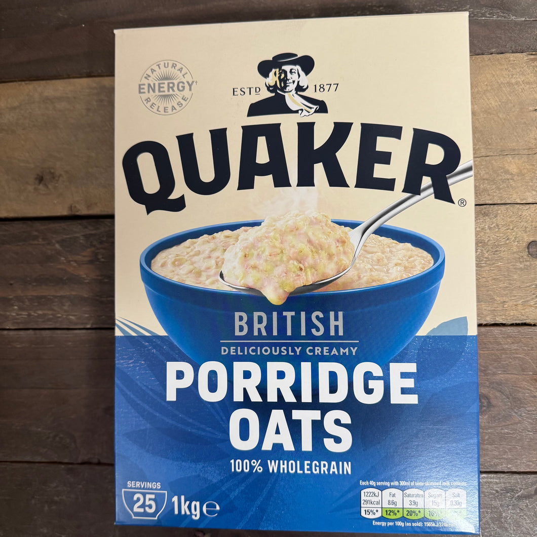 Quaker Rolled Porridge Oats