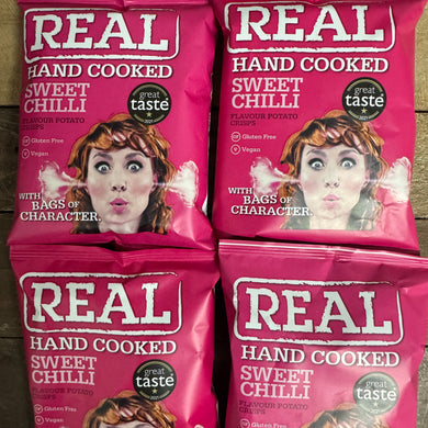 Real Hand Cooked Sweet Chilli Crisps