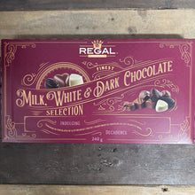 Regal Selection Milk, White & Dark Chocolate Assortment Box
