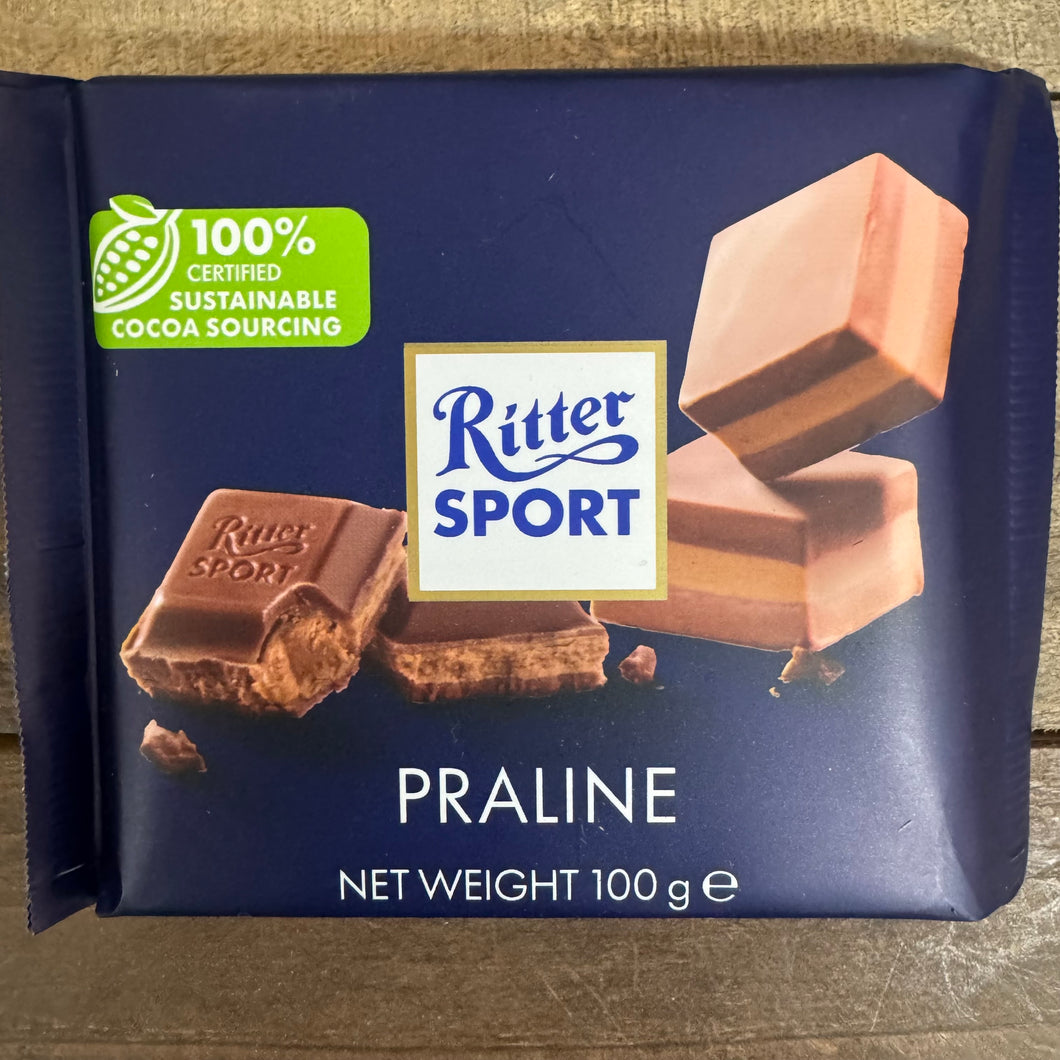 3x Ritter Sport Praline Chocolate Bars (3x100g) & Low Price Foods Ltd