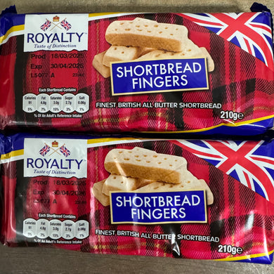 Royalty Shortbread Fingers