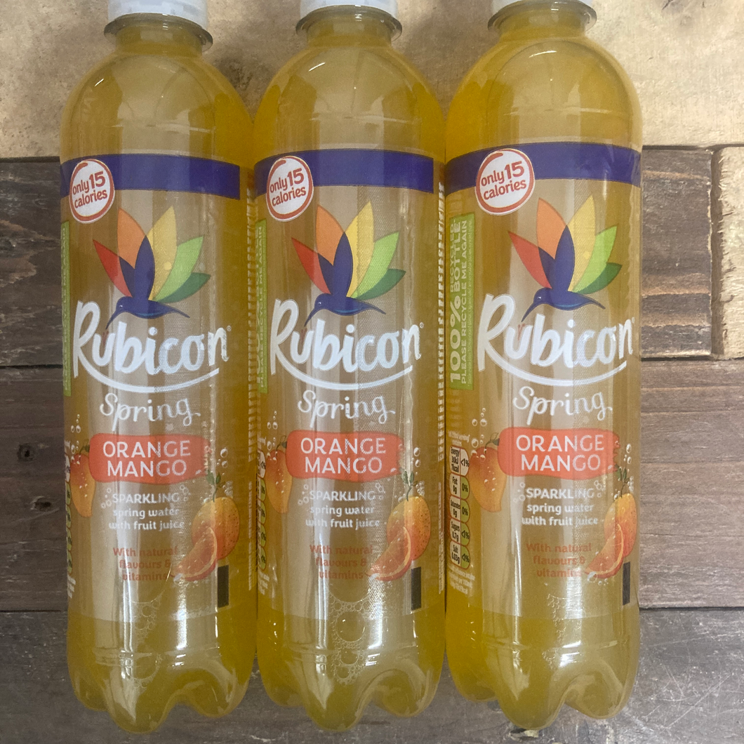 Rubicon Orange Mango Sparkling Spring Water