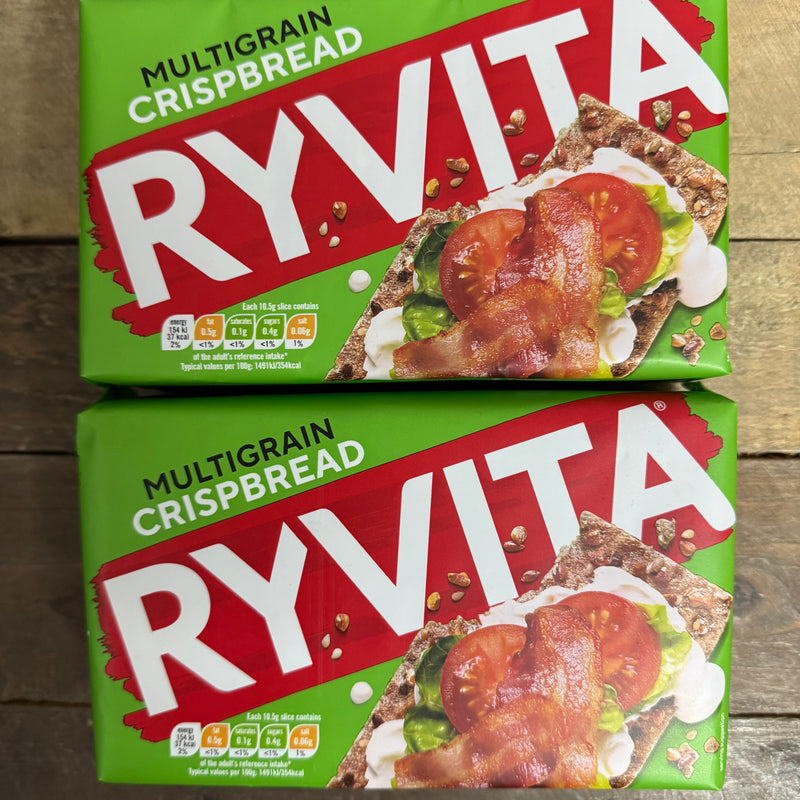2x Ryvita Multigrain Crispbread Packs (2x250g) & Low Price Foods Ltd