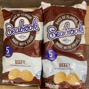Seabrook Beefy Crinkle Cut Crisps