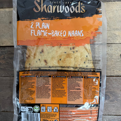 Sharwood's Plain Flame-Baked Naans