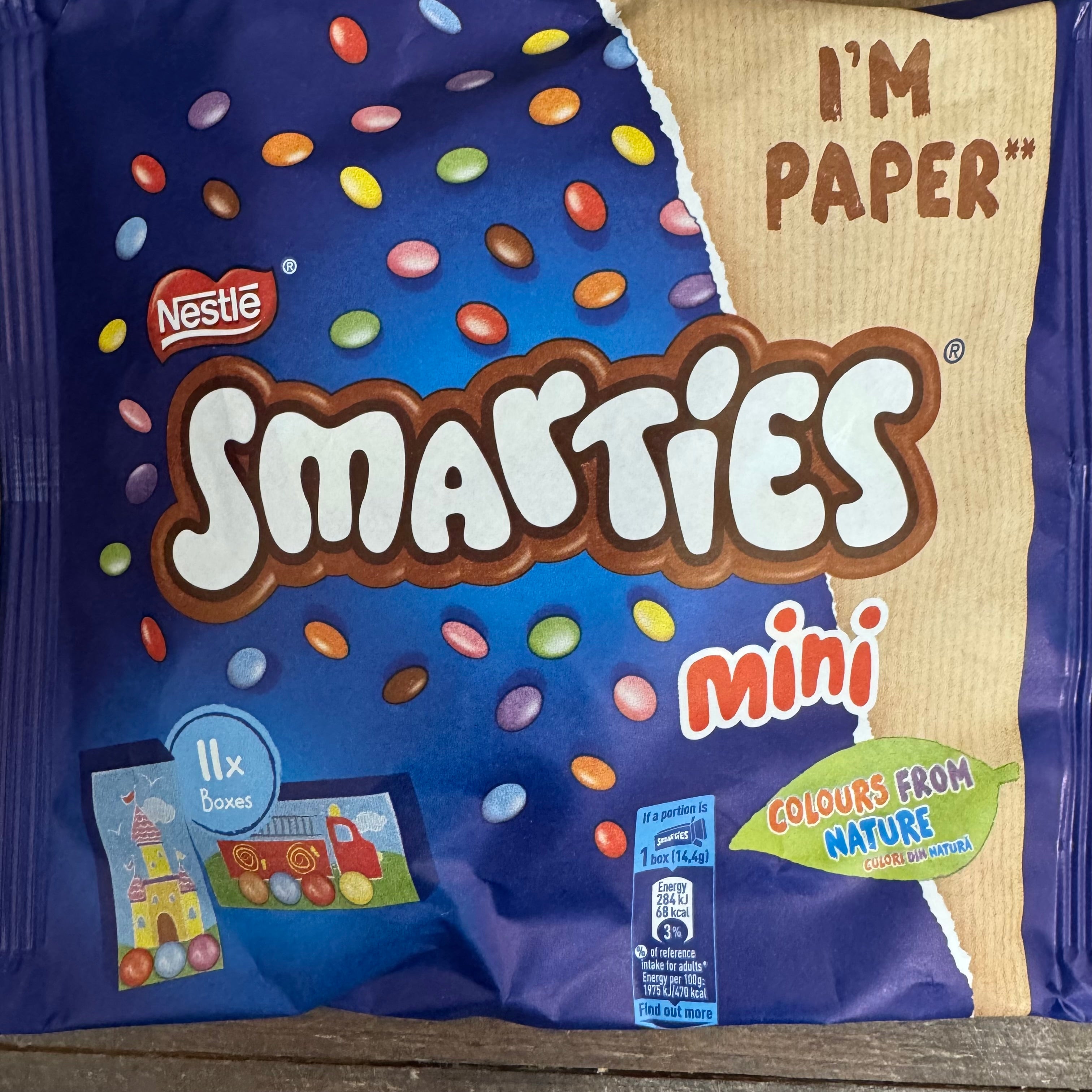 Smarties Treat Size Boxes