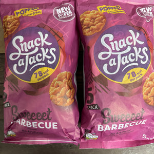 Snack a Jacks Sweet Barbecue Rice Cakes