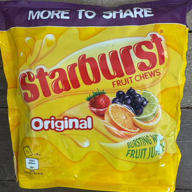 Starburst Original Chewy Fruit Sweets More To Share Bag
