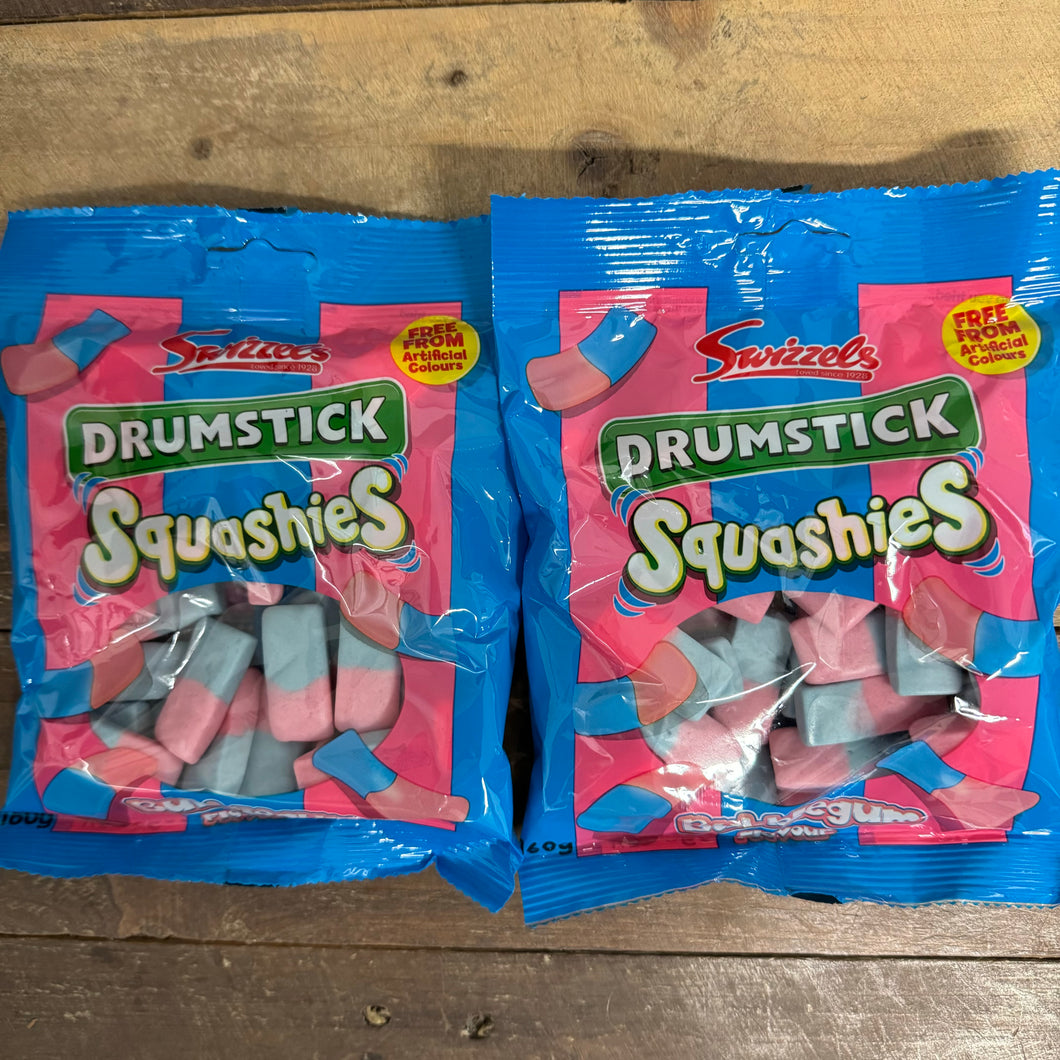 Swizzels Drumstick Squashies Bubblegum Flavour