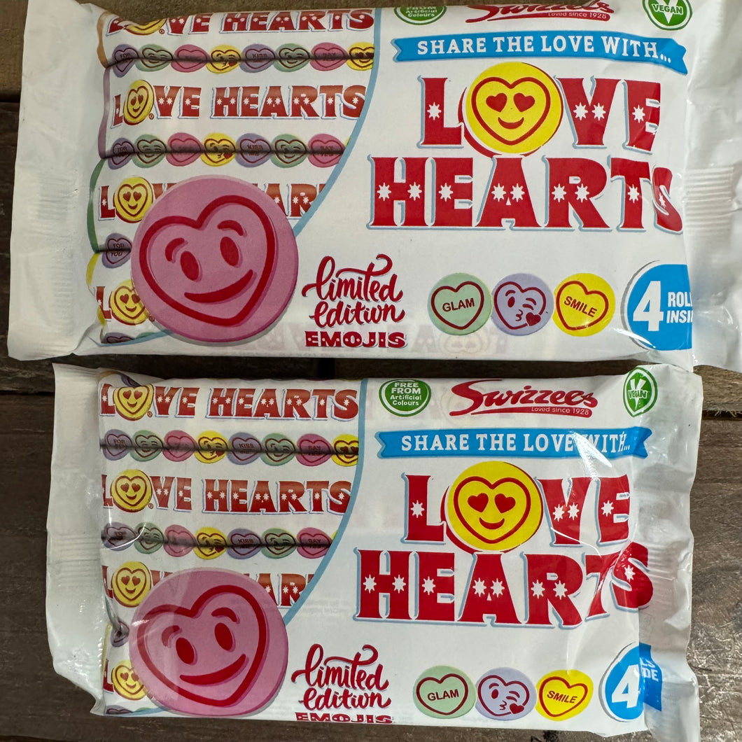 Swizzels Limited Edition Emojis Love Hearts Tubes