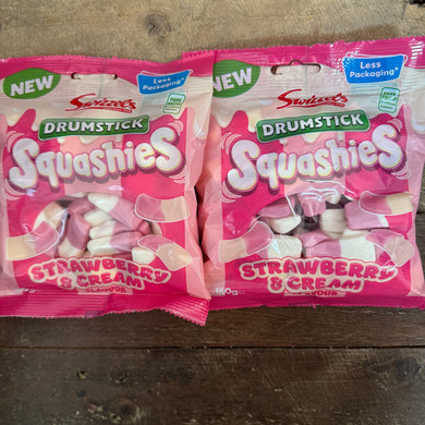 Swizzels Squashies Drumstick Strawberry & Cream