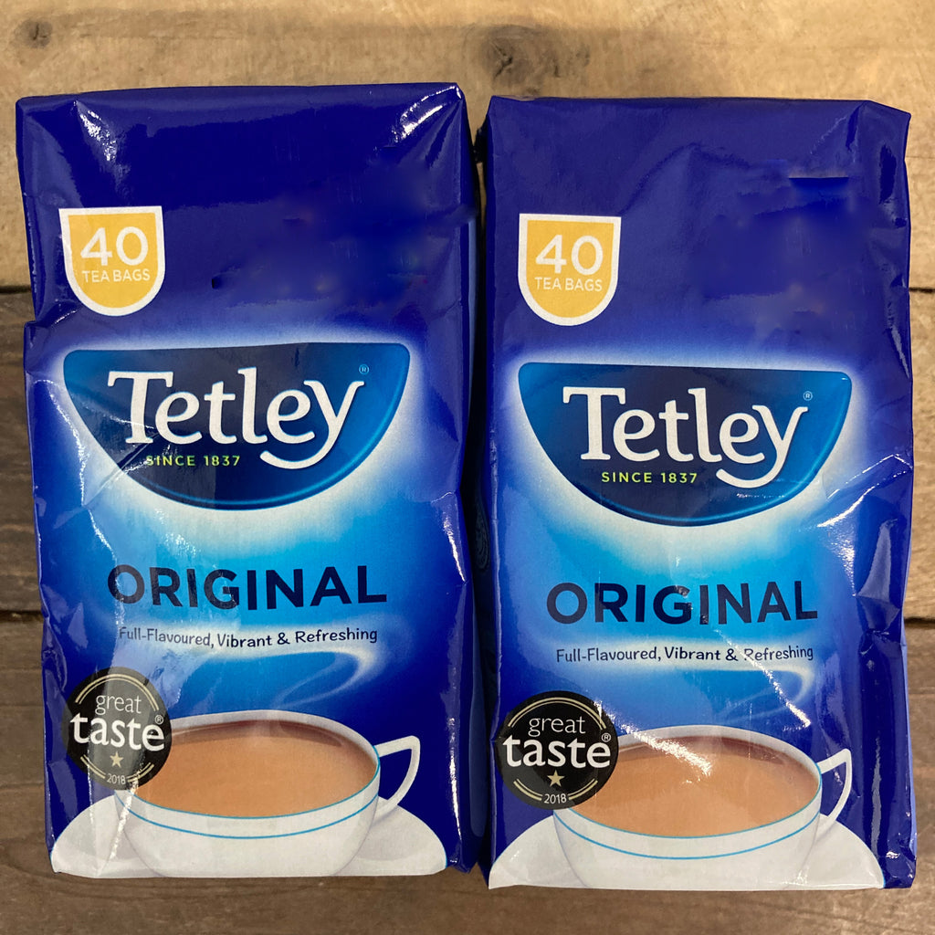 80x Tetley Original Tea Bags (2 Packs of 40 Bags) & Low Price Foods Ltd