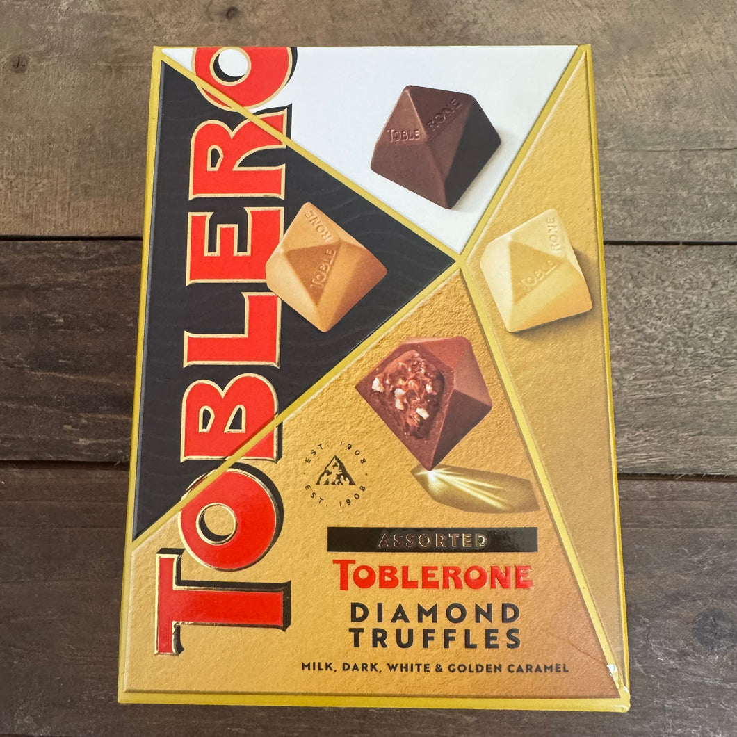 180g Toblerone Assorted Chocolate Diamond Truffles Gift Box (1x180g ...