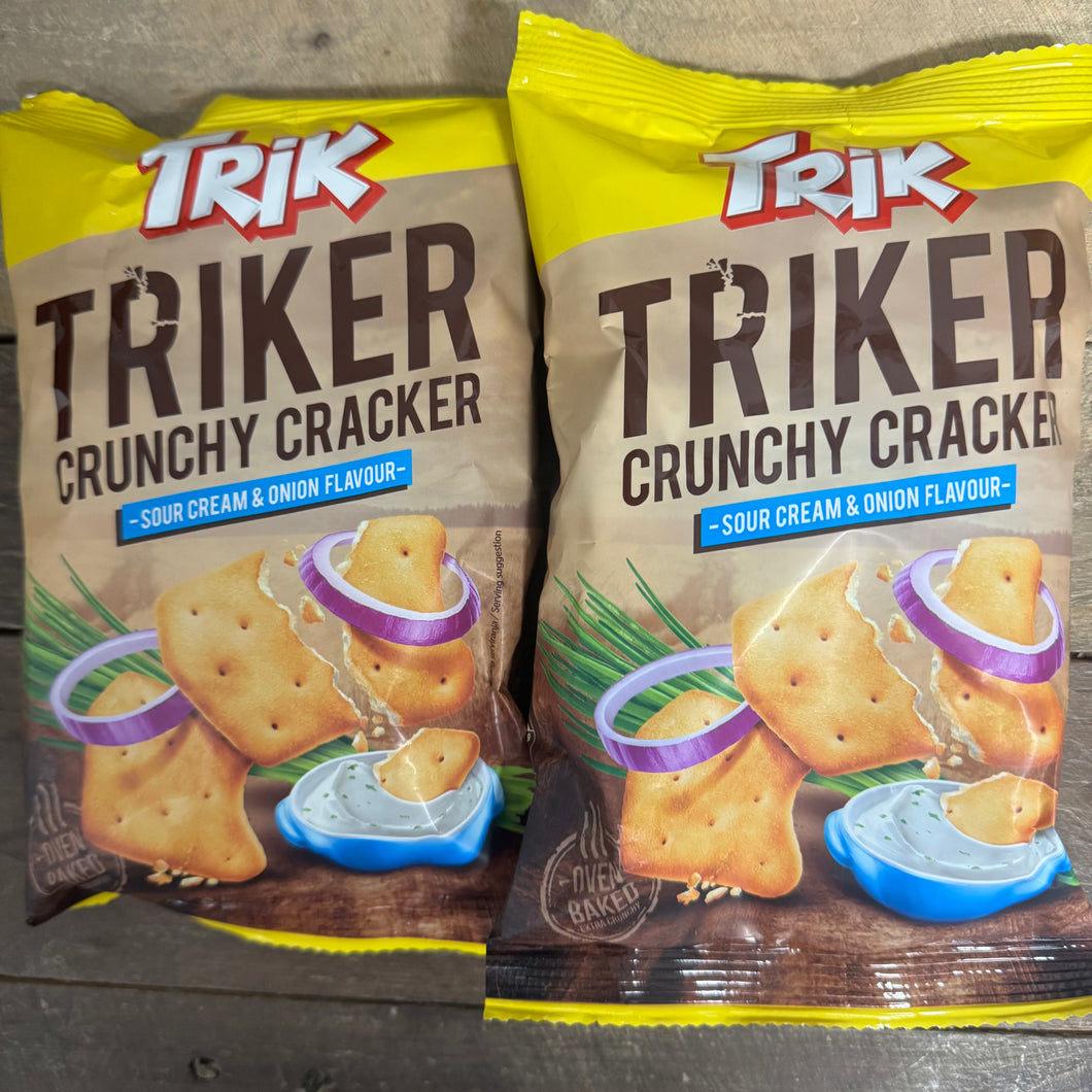 Trik Triker Crunchy Sour Cream & Onion Crackers