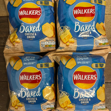 Walkers Baked Cheese & Onion Crisps