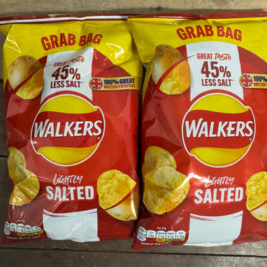 Walkers Lightly Salted Less Salt Crisps