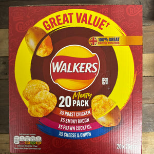 Walkers Meaty Variety Crisps