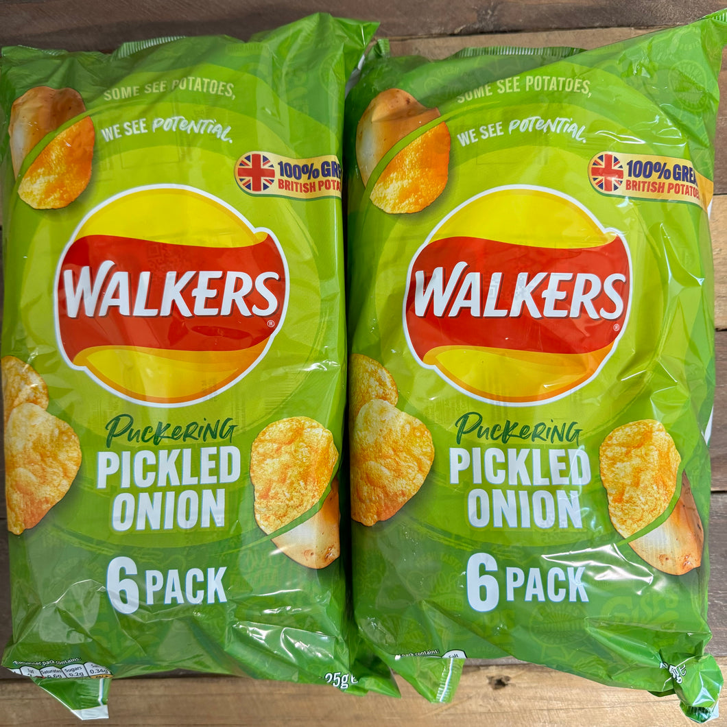 6x Walkers Ready Salted Crisps (6x25g) & Low Price Foods Ltd 6x Walkers Ready Salted Crisps (6x25g) & Low Price Foods Ltd