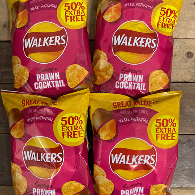 Walkers Prawn Cocktail Crisps Grab Bags