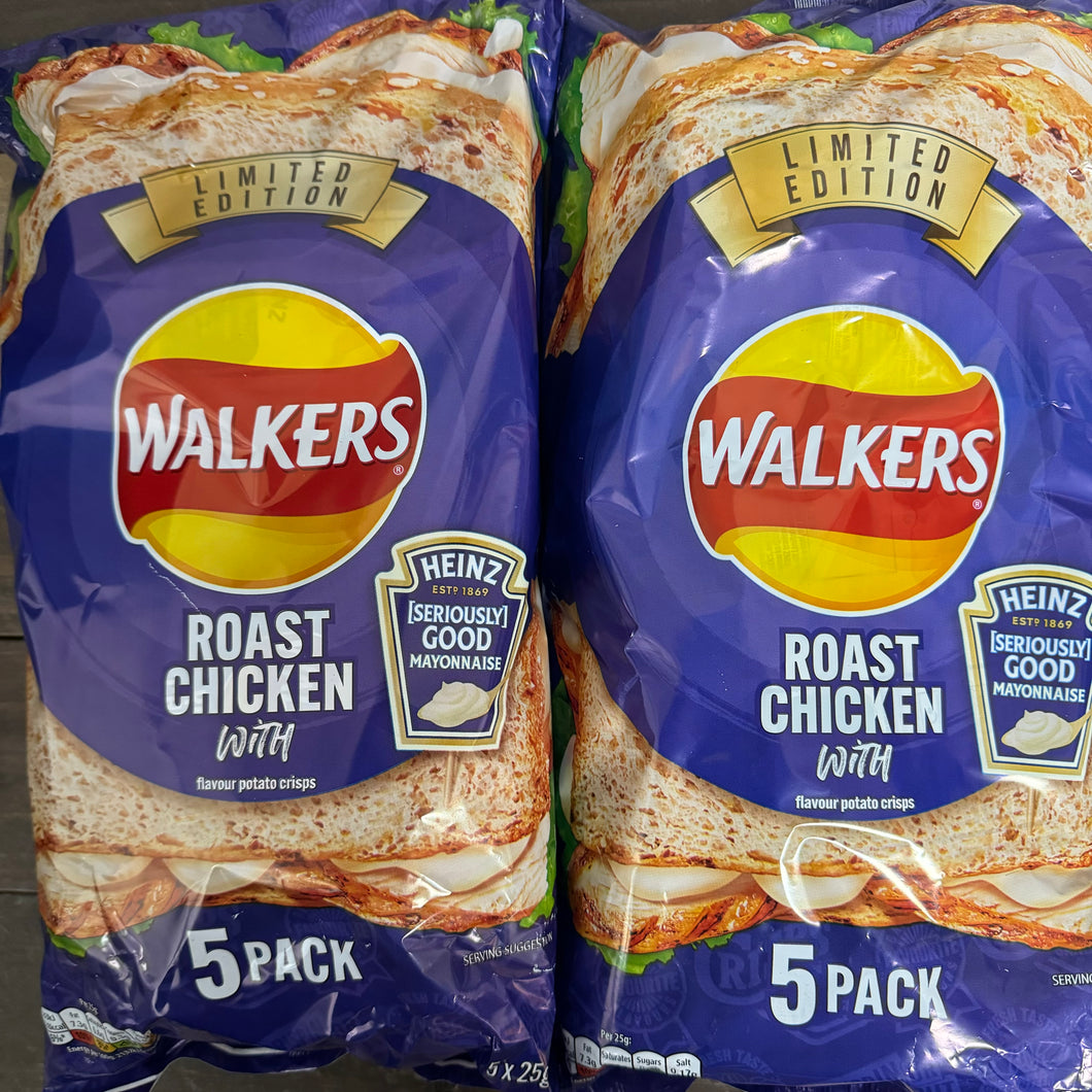 Walkers Roast Chicken with Heinz Mayo Crisps