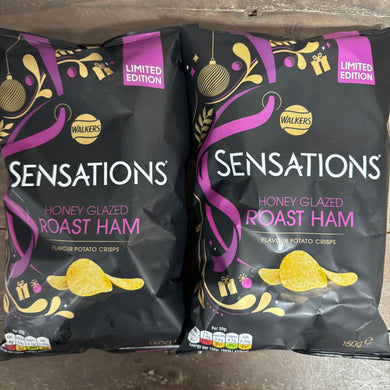 Walkers Sensations Honey Glazed Ham Crisps