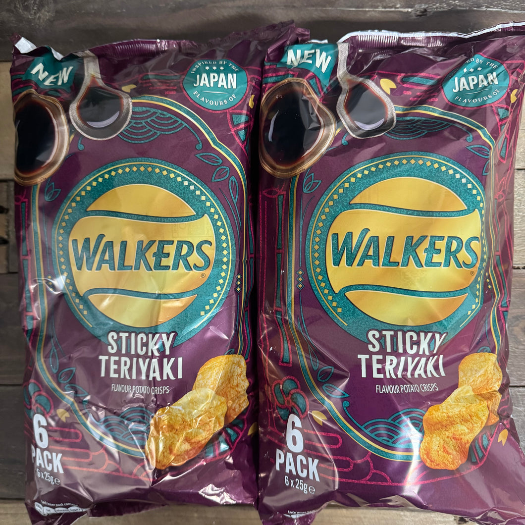 Walkers Sticky Teriyaki Crisps
