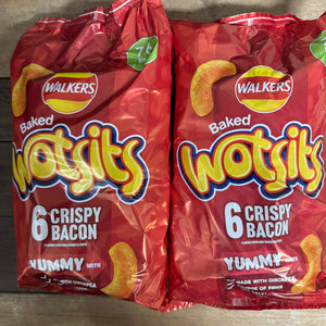 Walkers Wotsits Crispy Bacon Snack Bags