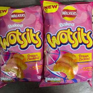 Walkers Wotsits Prawn Cocktail Snacks