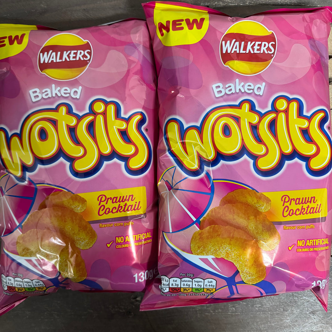 Walkers Wotsits Prawn Cocktail Snacks