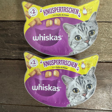 Whiskas Temptations Cat Treats with Chicken & Cheese