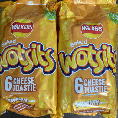 Wotsits Cheese Toastie Snacks 6x16g