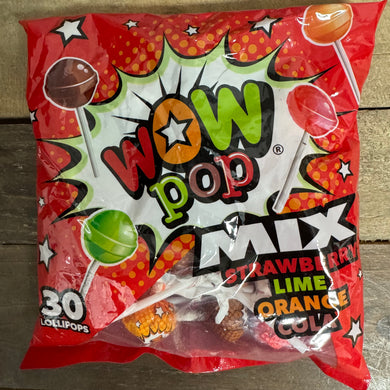 Wow Pop Mix Lollipops