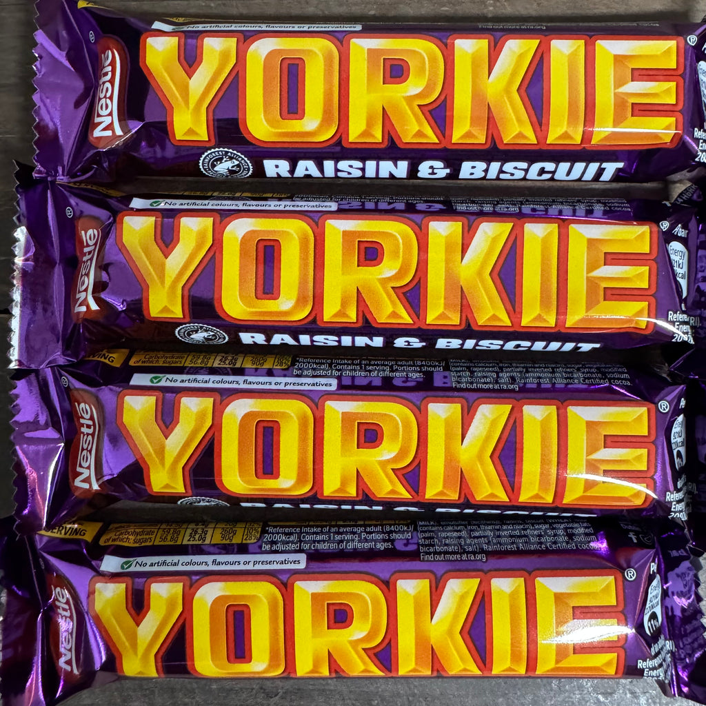 12x Yorkie Raisin & Biscuit Milk Chocolate Bars (12x44g) & Low Price ...