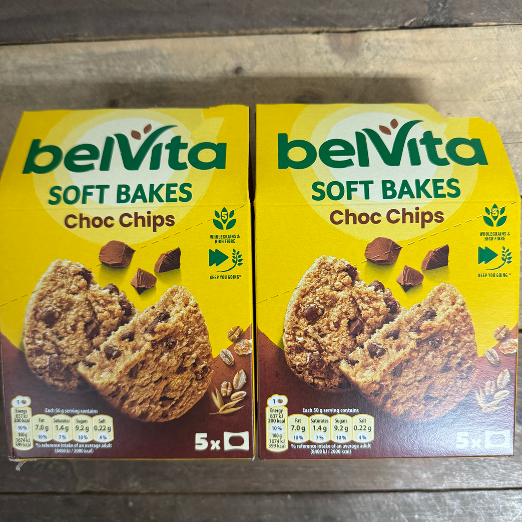 BelVita Soft Bakes Chocolate Chip Biscuits