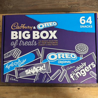 cadbury oreo big 64 box of treats