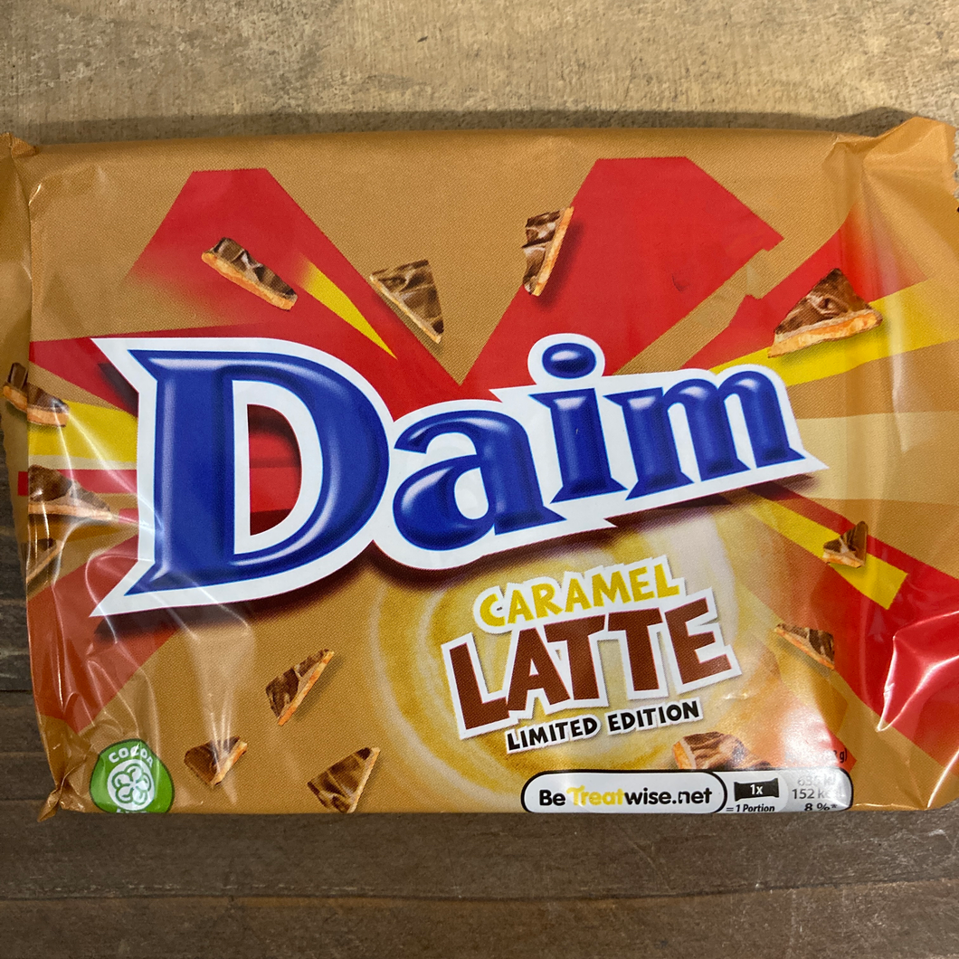 Daim Caramel Latte Limited Edition