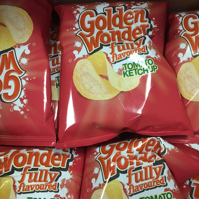 Golden Wonder Tomato Ketchup Crisps