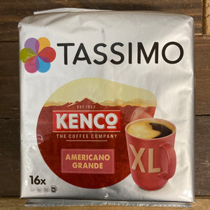 Kenco hotsell tassimo pods