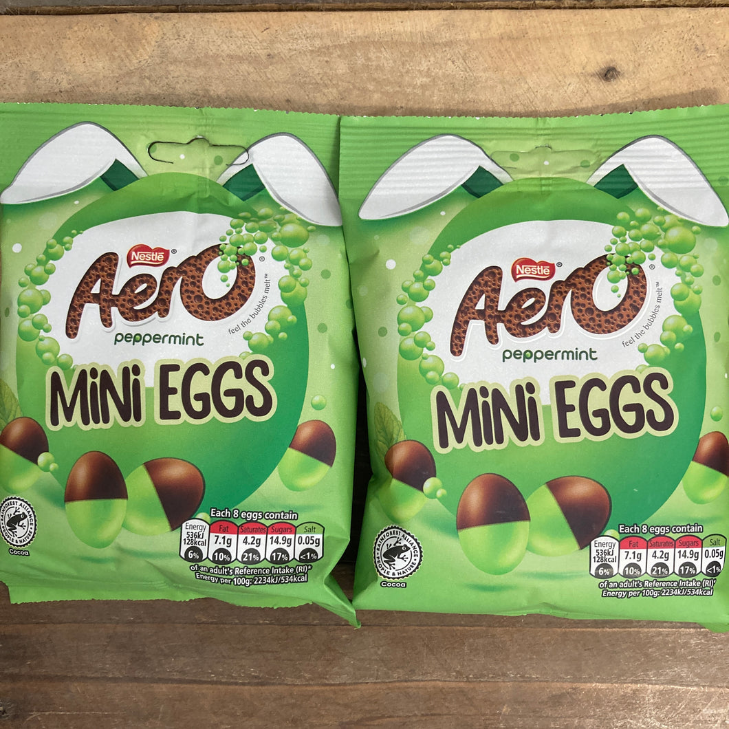 Aero Peppermint Milk Chocolate Mini Eggs