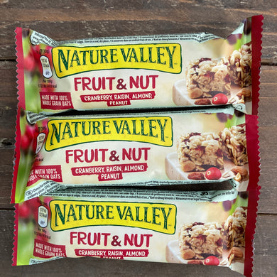 Nature Valley Fruit & Nut Cereal Bars Cranberry & Almonds