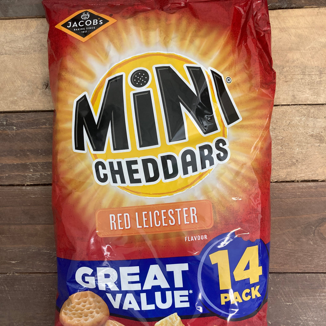 Jacobs Mini Cheddars Red Leicester