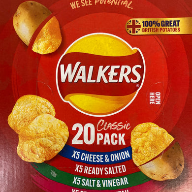 Walkers Classic Variety Crisps