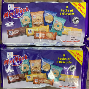 16x Hill Biscuits Mini Packs Mix (2 Bags of 8 Packs)