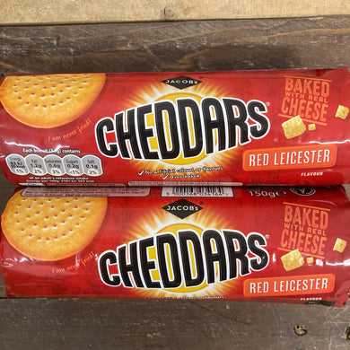 Jacobs Cheddars Red Leicester Biscuits