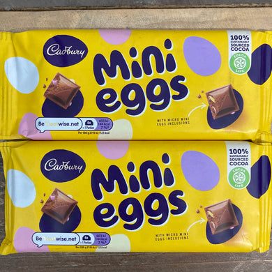 Cadbury Mini Eggs Chocolate Bar 