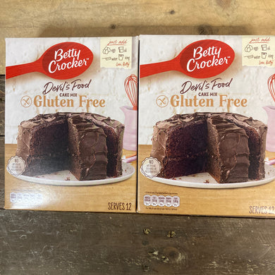 Betty Crocker Gluten Free Devil's Food Chocolate Cake Mix