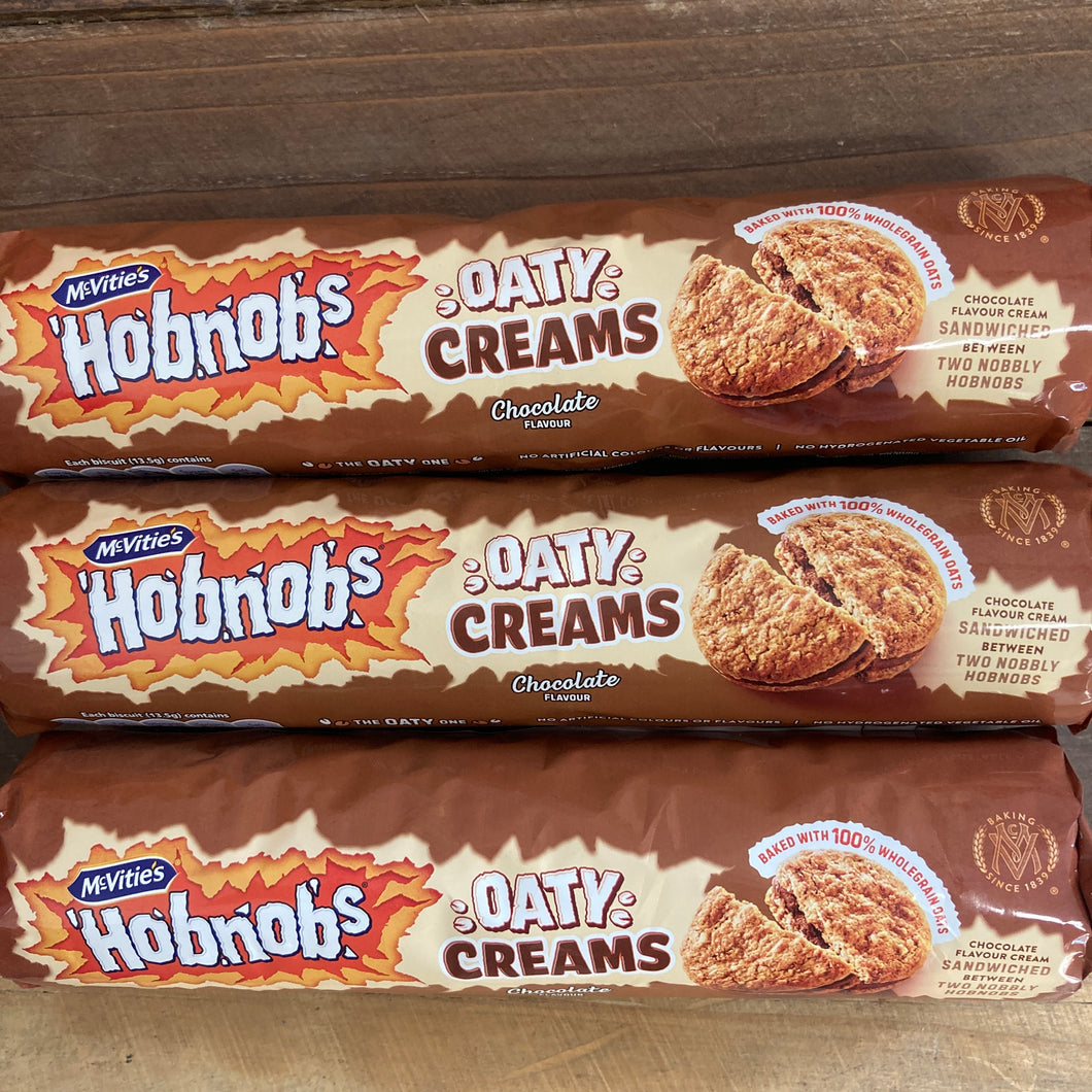 McVities Hobnobs Chocolate Cream Biscuits