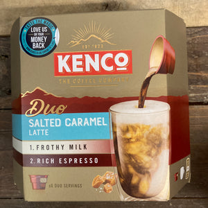 12x Kenco Duo Salted Caramel Instant Coffees (2x Packs of 6)