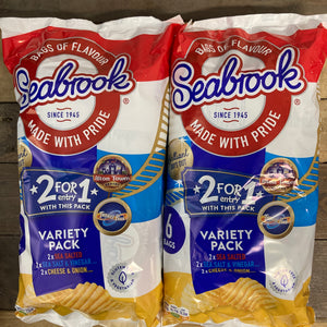 Seabrook Variety Pack Crisps